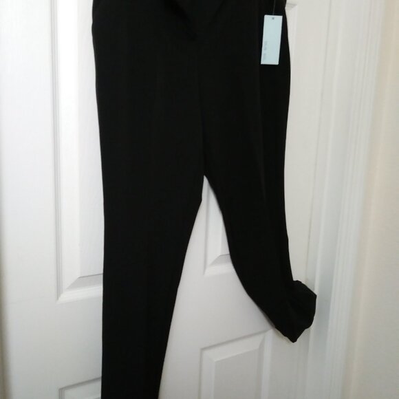 Classic Solid Black Career Pants Size 6 - Picture 5 of 12